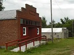 Old Store and Garage in Bushong (2009)