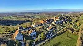 General view of the village