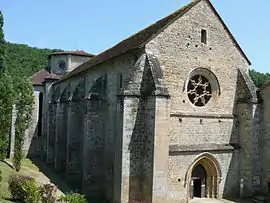 The Abbey of Beaulieu-en-Rouergue, in Ginals