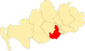 Location of the ward