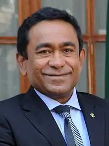 Abdulla Yameen President of the Maldives
