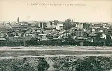 The fortifs zone, in Saint-Ouen