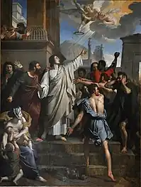 "Saint Stephen preaching the Gospel" by Abel de Pujol