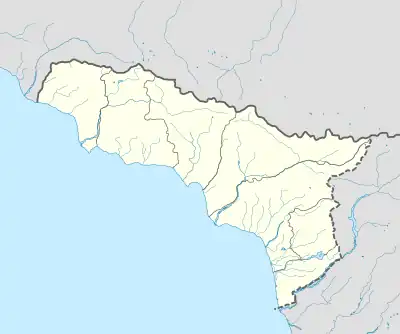 Merkheuli is located in Abkhazia