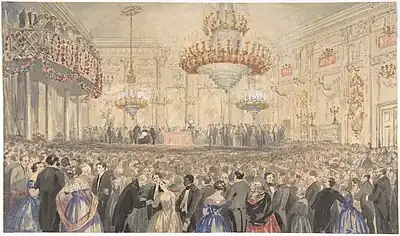 Abolition Meeting Held at Willis's Rooms in Honour of Harriet Beecher Stowe (1853)Watercolour, Metropolitan Museum of Art