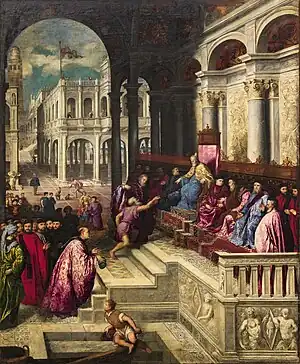 Presentation of the Ring to the Doge (Bartolomeo Gradenigo), 1534