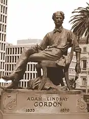 Adam Lindsay Gordon - Melbourne monument