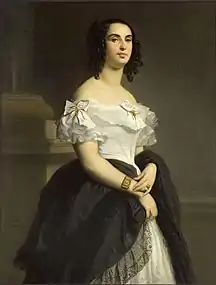Portrait of Adèle Foucher (1803-1868), 1839, Maison de Victor Hugo.