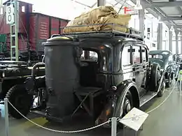 Adler Diplomat 3 with gas generator