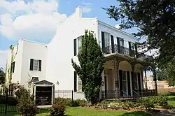 Admiral Raphael Semmes House at 804, built in 1858.  On the National Register of Historic Places.  Post-Civil War home of Raphael Semmes, captain of the CSS Alabama.