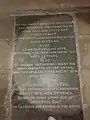 Tomb of Admiral William Lloyd's godchild John William Lloyd, St Cadog's Church in Llangadog, Wales