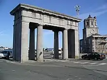 Admiralty Arch, Holyhead – end of the A5