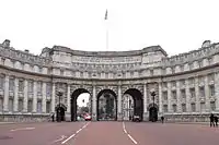 Admiralty Arch – formerly an official ministerial residence