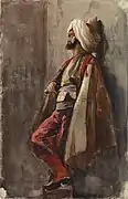 Man in an Oriental Outfit, unknown date