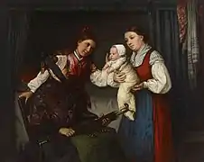 Presenting the Baby, 1875