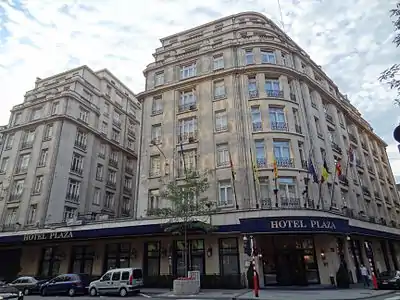 Hôtel Le Plaza, Brussels (1928–1932)