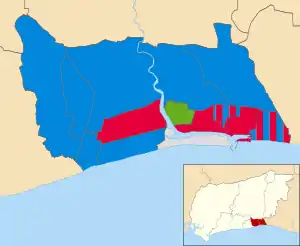 2021 results map