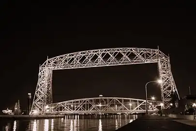The Aerial Lift Bridge at Night (2007)