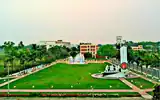 Aerial view of the Bangabandhu Sheikh Mujibur Rahman Agricultural University in Gazipur