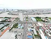 The Start Point of National Highway 1 at Monivong Bridge