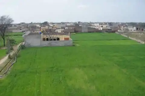 Aerial view of Dhool Khurd