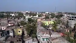 Aerial view of Rampurhat