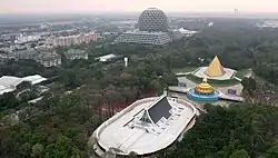 Aerial Photo of Wat Phra Dhammakaya