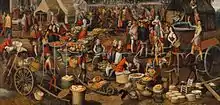 Market Scene by Pieter Aertsen, 1550
