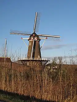 Photograph of windmill "De Drie Waaien"