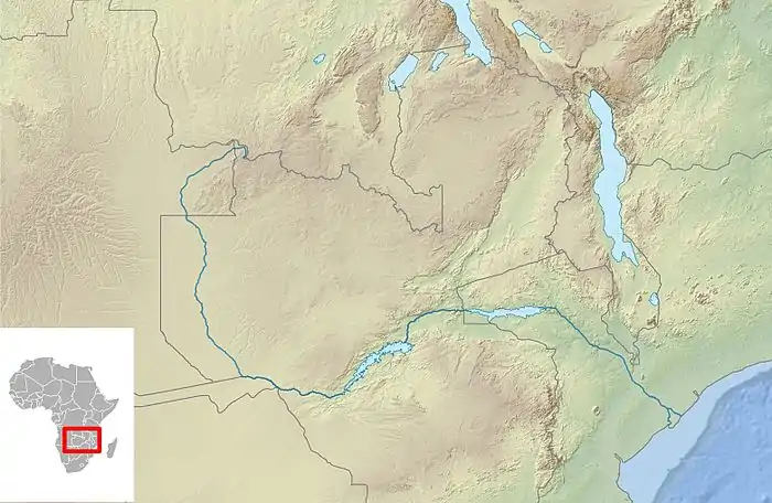 African Great Lakes is located in Zambezi River