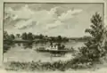 The ferry "Agawam", crossing the Connecticut River to Springfield.
