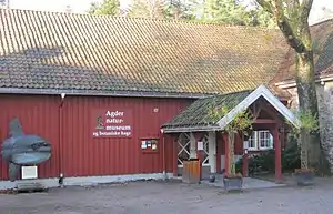 Part of the Agder Nature Museum