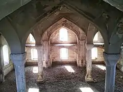 Interior of the mosque in 2000