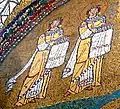 9th-century mosaic in the Church of St. Praxedes, Rome