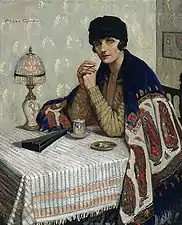 Girl with Cigarette (1925)