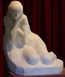 Jag fryser, sculpture 1921