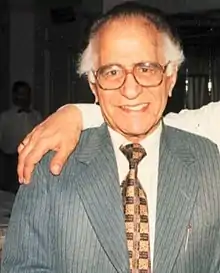 Ahmad Nadeem Qasmi in an event