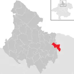 Location in the district