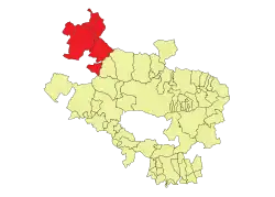 Location within Álava