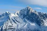 Aiguille Verte from the north