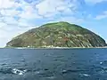 The eastern coast photographed from HMS Campbeltown.