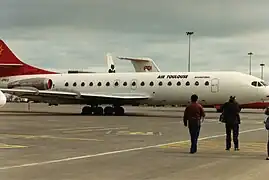 Air Toulouse International Sud Aviation Caravelle at Dublin Airport in 1993