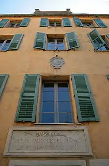 Napoleon's birth house in Ajaccio