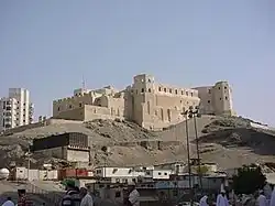 Fort on top of a hill