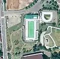 Akita City Swimming Pool in 1975 (1956-2002)