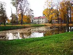 Former Aknystos Manor