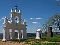 Bell gable at the Reina de los Ángeles chapel