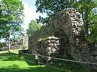 The walls from inside, 2010.