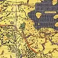 Al-Idrisi's map of North West Persia what is modern day Iranian Azerbaijan and the Caspian Sea.