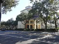 The Alachua County Library District Headquarters Branch in Gainesville
